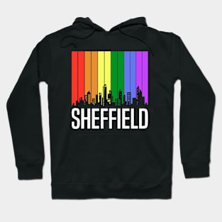 The Love For My City Sheffield Great Gift For Everyone Who Likes This Place. Hoodie